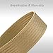 JASGOOD Unisex Nickel Free Belt 1.5 In Nylon Adjustable Web Belt with Plastic Buckle