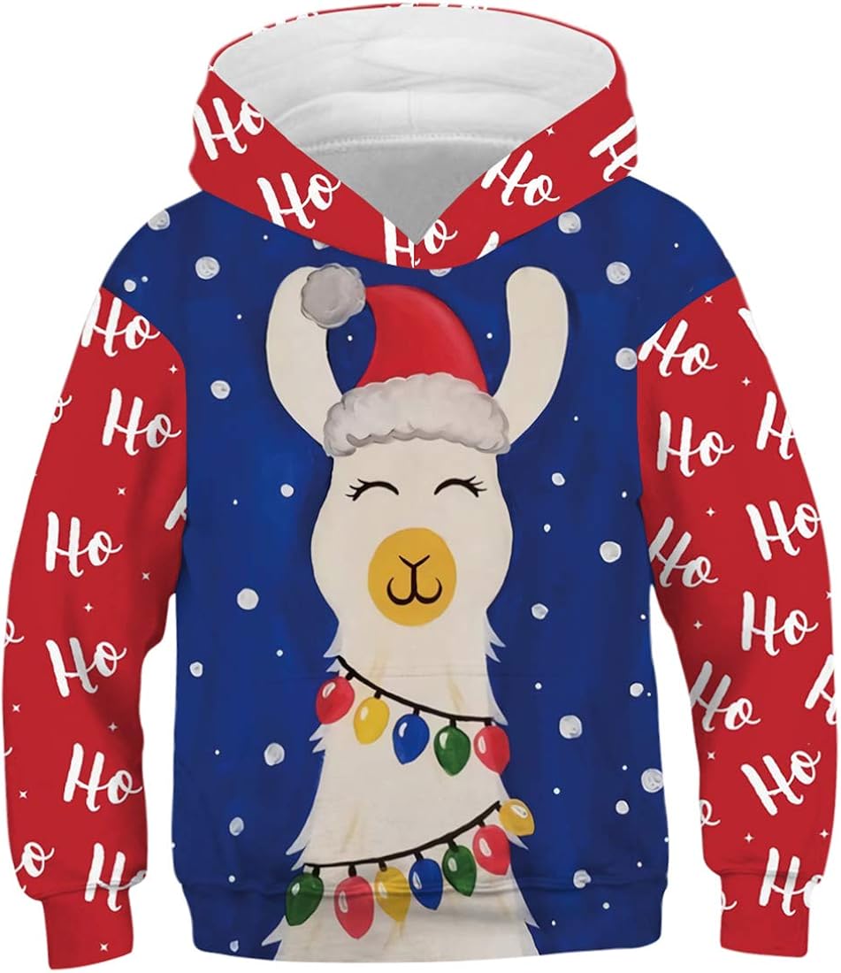 Sweats A Capuche Chaos World Fille Noel Sweat A Capuche Manche Longue 3d Impression Sweat Shirt Pull Automne Hiver Sports Et Loisirs Groupisd Com