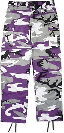 purple camouflage pants