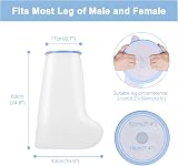 Apasiri Cast Bag Leg Waterproof Protector for Easy Showering view 4