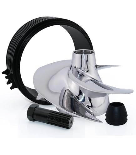 thumbnail image 2 of CAPTAIN Stainless Steel Impeller For Sea-Doo SPARK (2up/3up) ACE 900 – 140mm, 3-Blade 2 of 3
