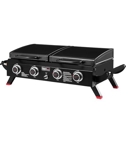 Amazon.com: Flat Top Grill Deep Fryer Combo, Commercial 2 in 1