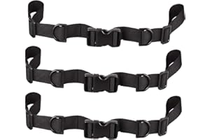 3Pcs Backpack Chest Strap, Heavy Duty Adjustable Backpack Sternum Strap, School Chest Belt Replacement, for Travel, Hiking, C