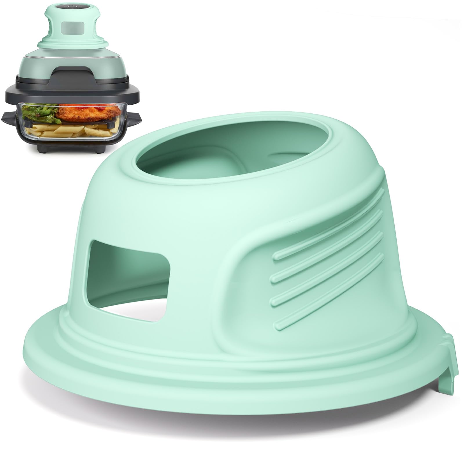 Photo 1 of 2-in-1 Silicone Protective Case for Ninja Crispi Air Fryer FN101 | Wrap & Cord Organizer, Store & Shield Appliance | Keeps Kitchen Tidy & Secure for Ninja Crispi Accessories