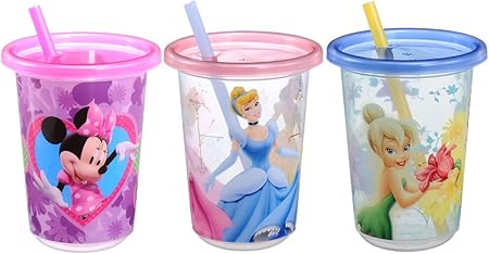 Amazon ディズニーキャラクターズ ファンファンパーティ ストローカップ ガールズセット おもちゃ雑貨 おもちゃ