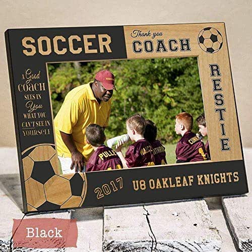 Personalized Coach Picture Frame Sports Team Gift