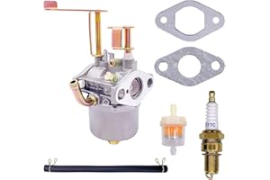 Aniro Moto Carburetor Compatible with Coleman CK100-S CT100U CC100X Mini Bike SK100 Go-Kart with Gaskets Fuel Line Filter Spark Plug