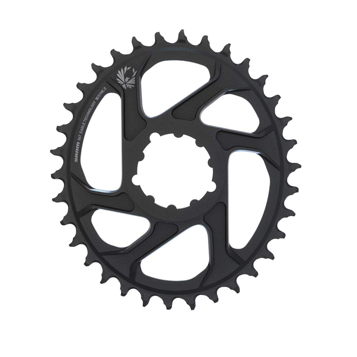 SRAMMTB SRM PLATO X-SYNC 12/11V EAGLE OVAL 34D DM 3º BOOST BLK
