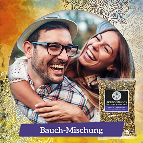 Bauch-Mischung ⢠Anis-Fenchel-Kümmel-Tee ⢠bei Blähungen ⢠Sodbrennen ⢠Bauchkrämpfen ⢠Magen ⢠Darm ⢠HerbsnRoots ⢠210g – Bild 3