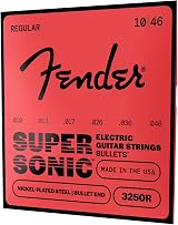 Fender Super Bullets Strings Electric Guitar Nickel Plated Steel .010-.046 view 3