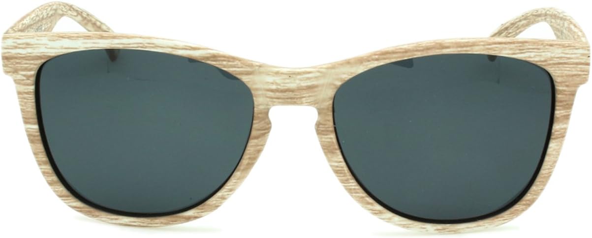 Hang Ten Kids Polarized Sunglasses, Wood Grain With Aloha Wave Design