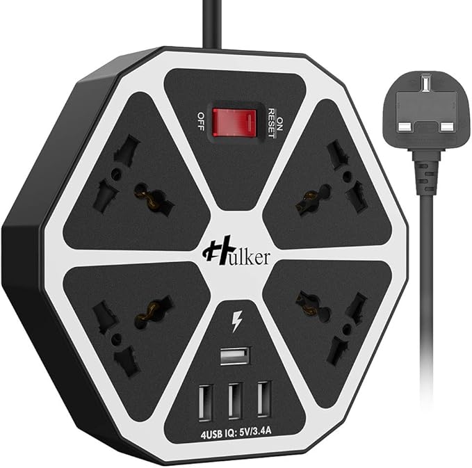 upright extension lead with usb