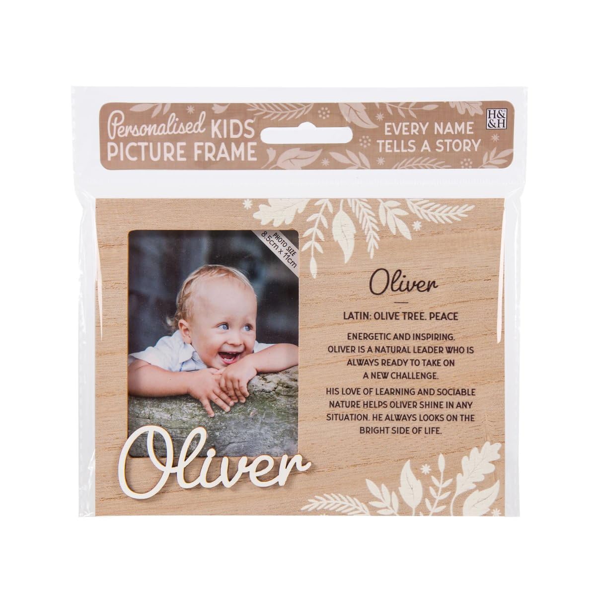 Personalised picture frames (Oliver) — image 1