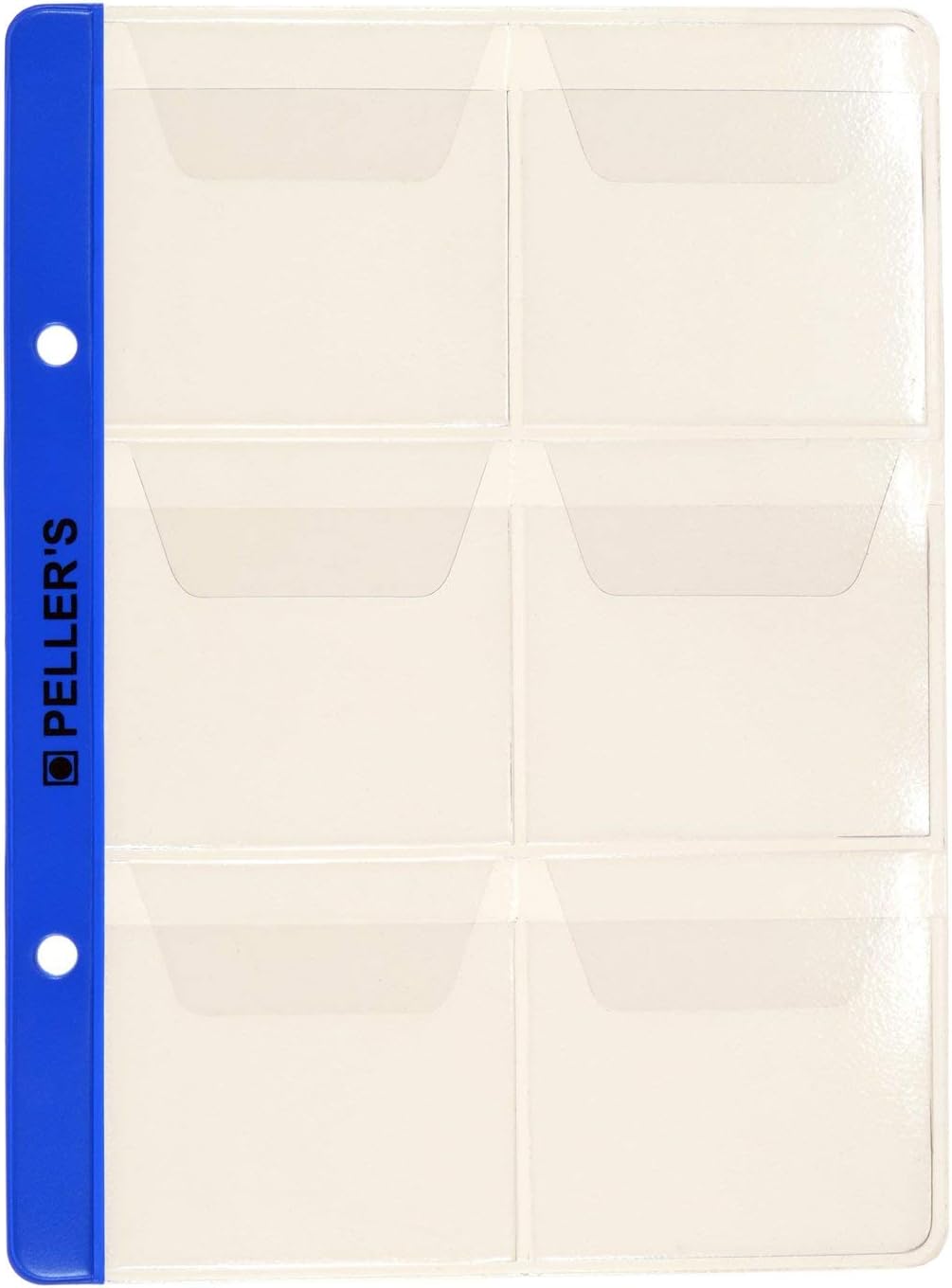 10 Collectors Sheets, 6 Pockets 2.17" X 2.17" (55mm X 55mm) On Each Page, for Big Coins up to 1.89" (48mm). Album S refill - Image 4
