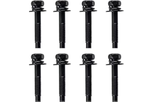 YGDMD 8PCS Car Air Filter Housing Screws,Heavy Duty Car Engine Air Filter Box Cover Screws Compatible with Honda Accord Civic,Professional Cars Airs Filters Cover Screw OEM#90091P36000