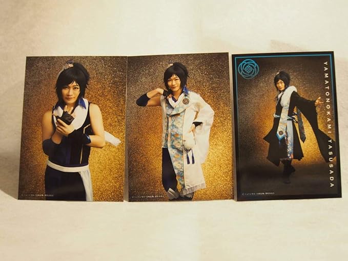 Amazon ミュージカル 刀剣乱舞 幕末天狼傳 ブロマイド 大和守安定 ライブver 3枚セット アイドル 芸能人グッズ 通販