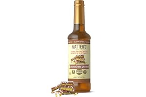 Matteo's Sugar Free Coffee Flavoring Syrup, Dubai Chocolate, Delicious Coffee Syrup, 0 Calories, 0 Sugar coffee syrups, Keto 