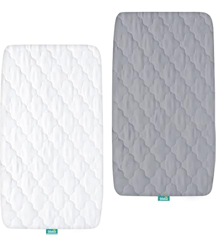Bassinet Mattress Pad Cover, Waterproof, Fit for All Mainstream Bassinet