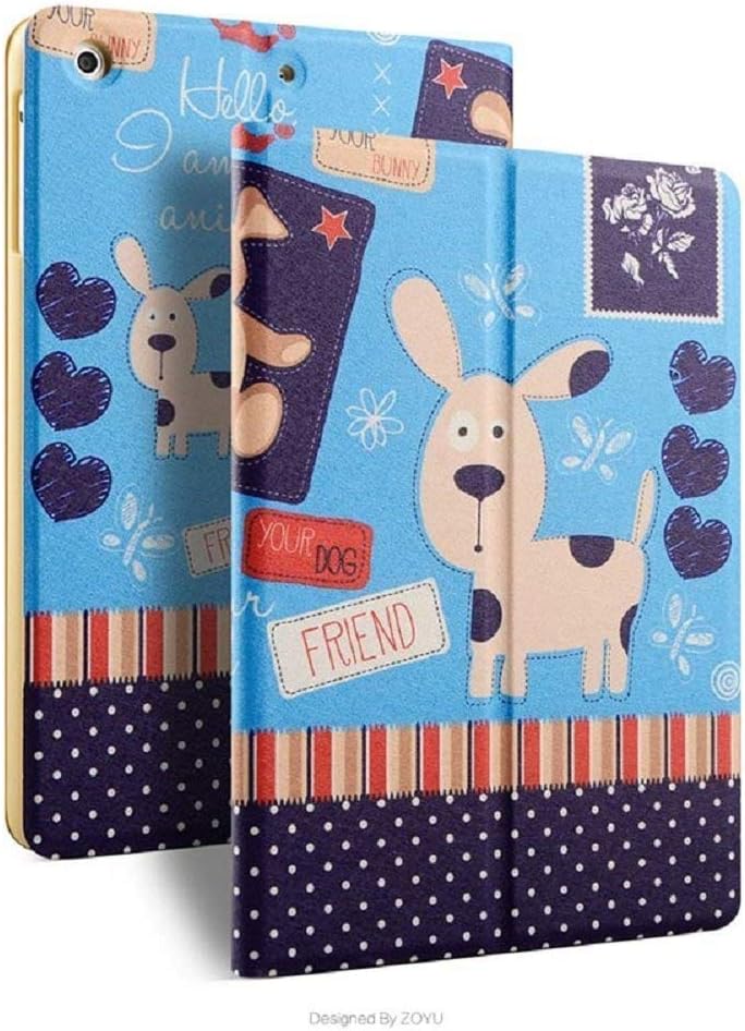 JOAAO iPad Mini Smart Flip Puppy Case Cover Compatible for iPad Mini 3/2/1 Ultra Slim Case, Durable Slim Fit Case (Sleep/wakeup) (ipadmini123, Puppy)