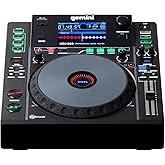 Gemini Standalone USB DJ Media Player, 8" Jog Wheel (MDJ-900) | Standalone USB player, 8" jog wheel - master/sync, link up to 4 - 4 hot cues + 4 loop pads, V-Case