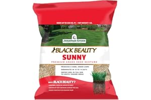Jonathan Green (10895) Black Beauty Sunny Grass Seed - Cool Season Lawn Seed (1 lb)