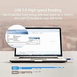 leizhan 3.0 USB C Flash Drive 256GB, Type C Photo