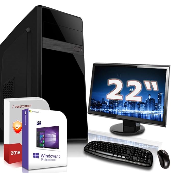 Komplett PC-Paket Set Ultra 12-Kern • AMD FX-8800 4X3,4GHz • 8GB DDR4 • 500GB HDD • 8Kern Grafik Radeaon DirectX 12 HMDI •USB