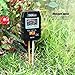 Soil Test Kit, 3-in-1 Soil Moisture Meter for Moisture, Light and PH, Ideal for Garden, Plant, Farm, Lawn, Indoor & Outdoor (No Battery Needed) - MST01