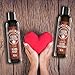 Beard Wash & Beard Conditioner Set w/Argan & Jojoba Oils - Softens & Strengthens - Natural Sandalwood Scent - Beard Shampoo w/Beard Oil (10oz)