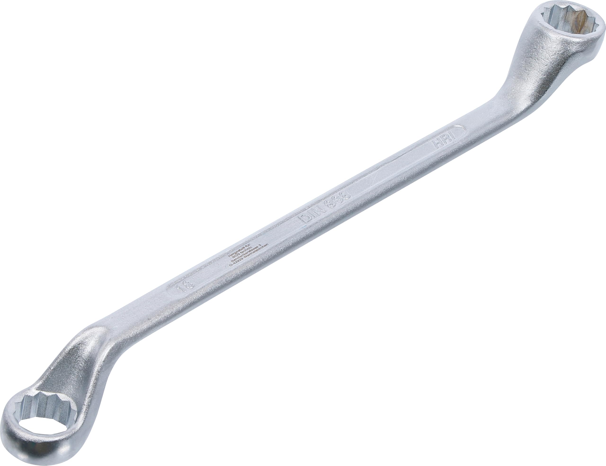 BGS 1214-18x19 | Double Ring Spanner, offset | 18 x 19 mm — image 1