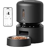 PETLIBRO Automatic Cat Feeder, 5G WiFi Pet Feeder with Freshness Preservation, Timed Cat Feeders for Dry Food, Up to 48 Porti