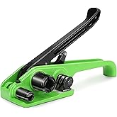 NVOYAJUAN Heavy Duty Banding Strapping Tensioner &amp; Cutter for 1/2"-3/4" Width Woven Cord Composite Cord Nylon Strap Manual Tool Windlass