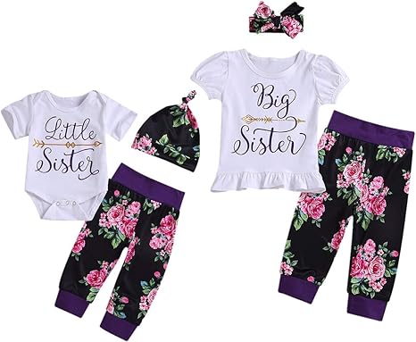 matching sister rompers