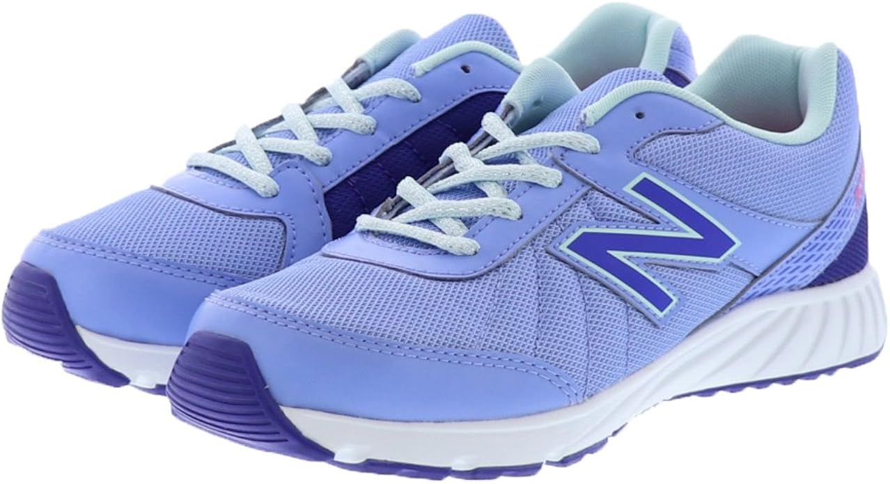 Amazon ニューバランス キッズ スニーカー ひも靴 ブルー ランニングシューズ 230 ライラックブルー キッズ ベビー