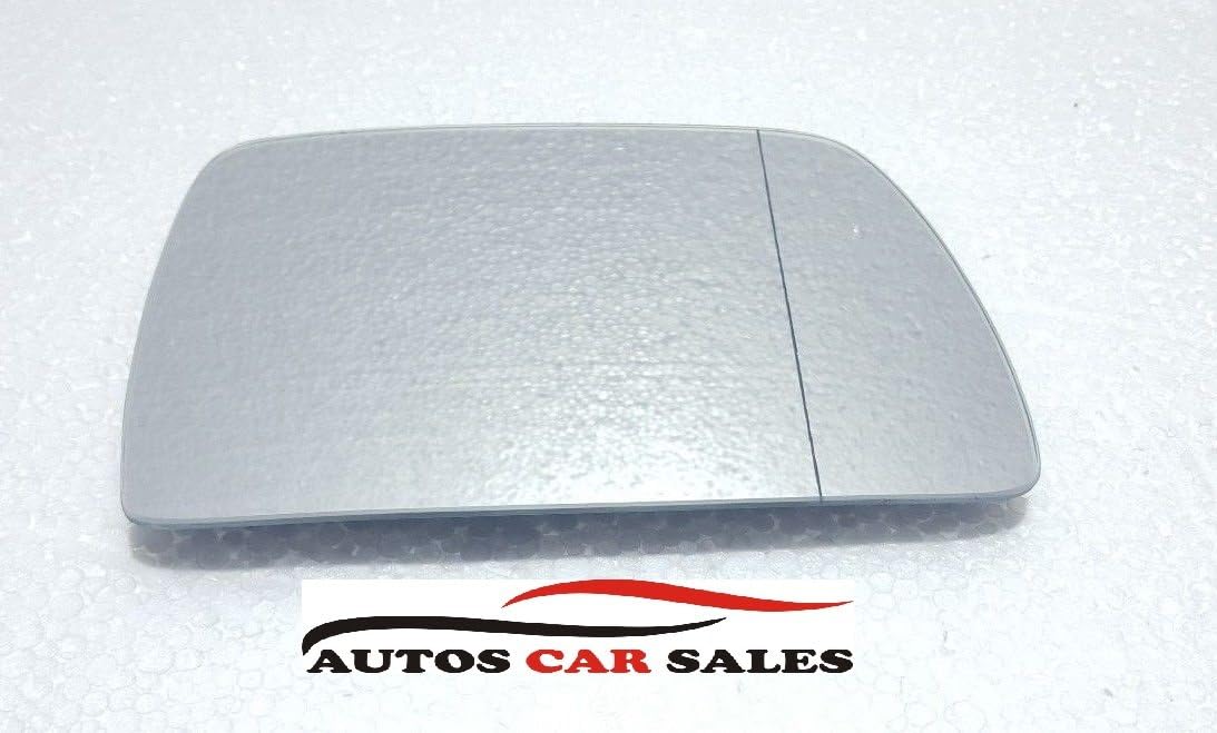 Wing Mirror Glass Right Driver Side Heated Clip On