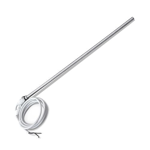 300W Terma MEG Chrome Thermostatic Electric Element for Heated Towel