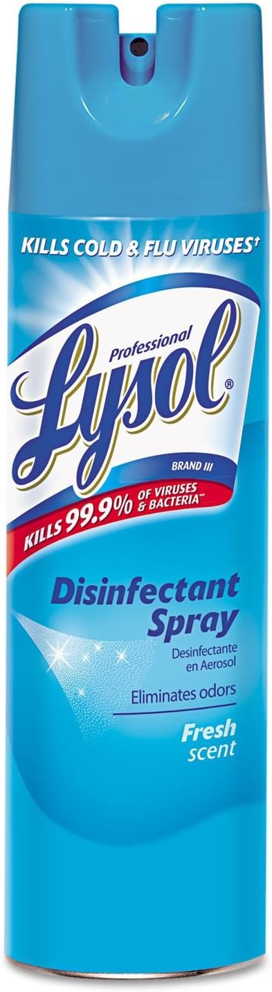 Amazon Com Professional Lysol 04675ct Disinfectant Spray Lysol Fresh Scent 19 Oz 12 Ct Health Personal Care