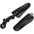 Oumers Kid's Bicycle Mudguard Set, Adjustable Bicycle Front and Rear Mud Guard, Easy Install Bike Fenders Bicycle Cycling Tires Mud Fenders Fit for 14 15 16 17 18 Inch Bike