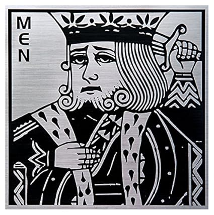 Download Door Sign I Stainless Steel I Restroom Gentlemen I King I Male I Gents I Chemically Etched Logo I Wash Room Sign I Toilet Sign Amazon In Industrial Scientific