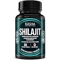Himalayan Shilajit 500mg Per Capsule - Pure Shilajit for Men & Women. 50% Fulvic Acid. Source of Fulvic Acid. 2 Month Supply.