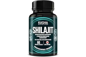 Himalayan Shilajit 500mg Per Capsule - Pure Shilajit for Men & Women. 50% Fulvic Acid. Source of Fulvic Acid. 2 Month Supply.