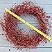 Everton Red Berry Wreath 24 Inch -Gorgeous Winter Front Door Wreath Design Will Embellish Decor, Beautiful White Gift Box Included