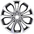 Factory Wheel Replacement New 18x7.5inch 18 Inch Premium Aluminum Alloy Rim for Hyundai Sonata 2013 2014 | ALY70843U35N Direct Fit - OE Stock Specs, Machined and Grey with Clearcoat