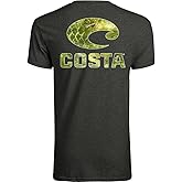 Costa Del Mar Unisex Adult Mossy Oak Coastal Short Sleeve Crewneck
