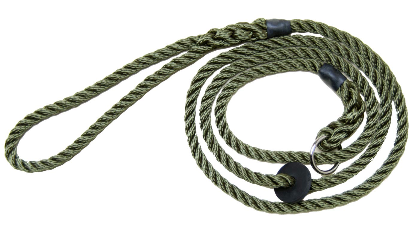 Heavy Duty Rope Slip Lead – Dog Training - Gun Dogs - Working Dogs (Colours May Vary)
