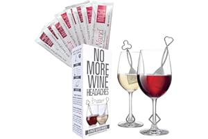 PureWine The Wand Wine Purifier - Remove Histamine & Sulfites, Eliminate Headaches & Allergies, Wine Filter for Red, White & 