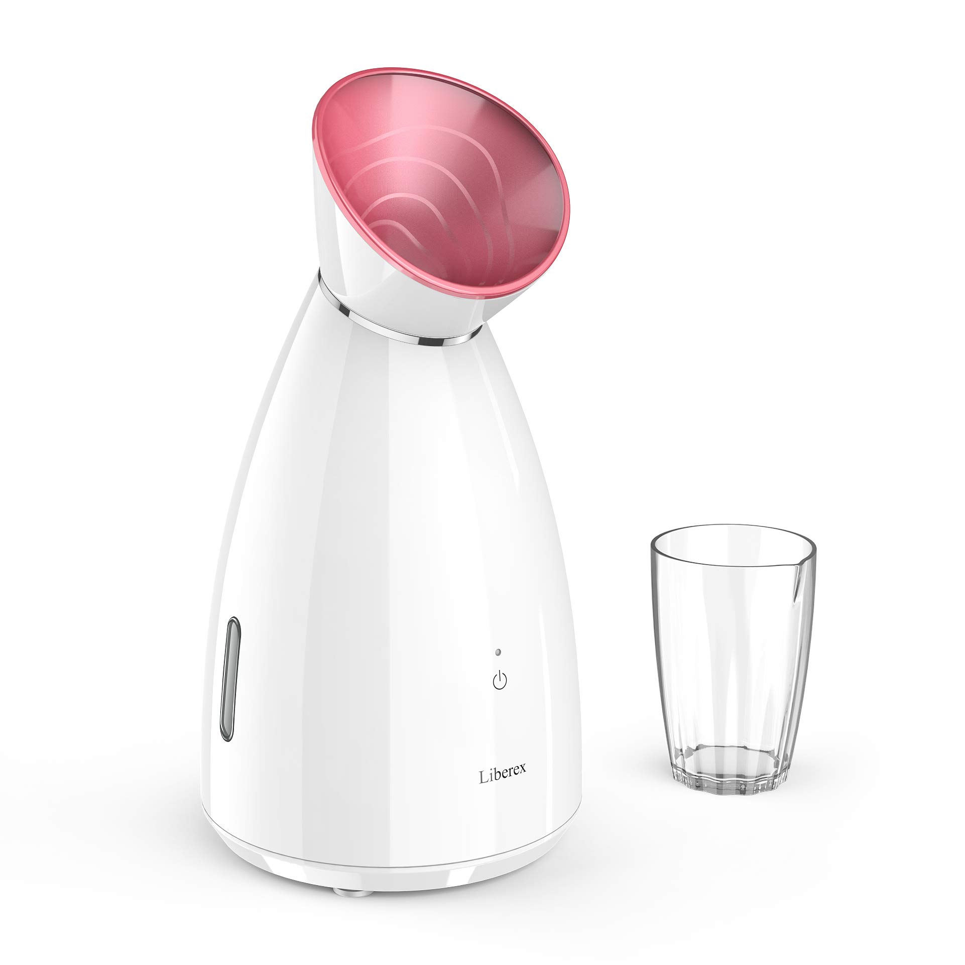 Liberex Facial Steamer Nano Ionic Face Steamer, 70ml Water Tank With LED Indicator, Warm Mist