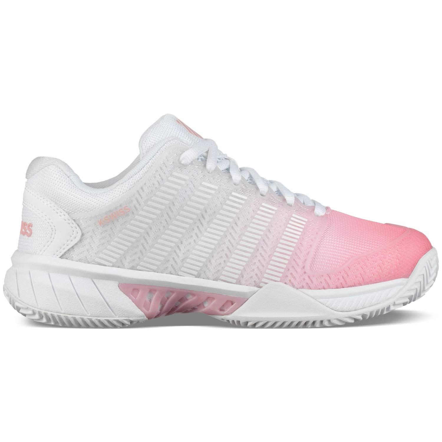 k swiss pink and white