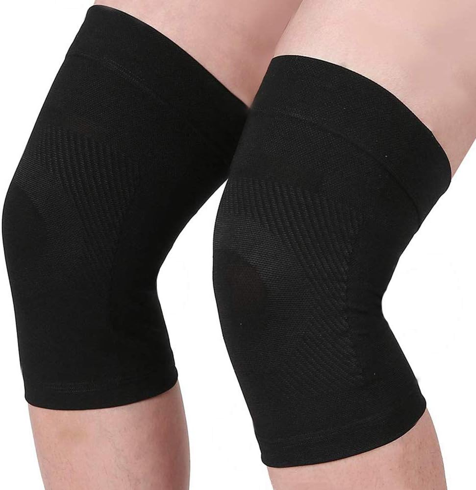 Knee Compression Sleeves, Could Be Worn Under Pants, 1 Pair for Women