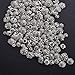 JEWMAY 300Pcs Tibetan Silver Bead Caps Metal Spacers Jewelry Findings Accessories for Bracelet Necklace Jewelry Making